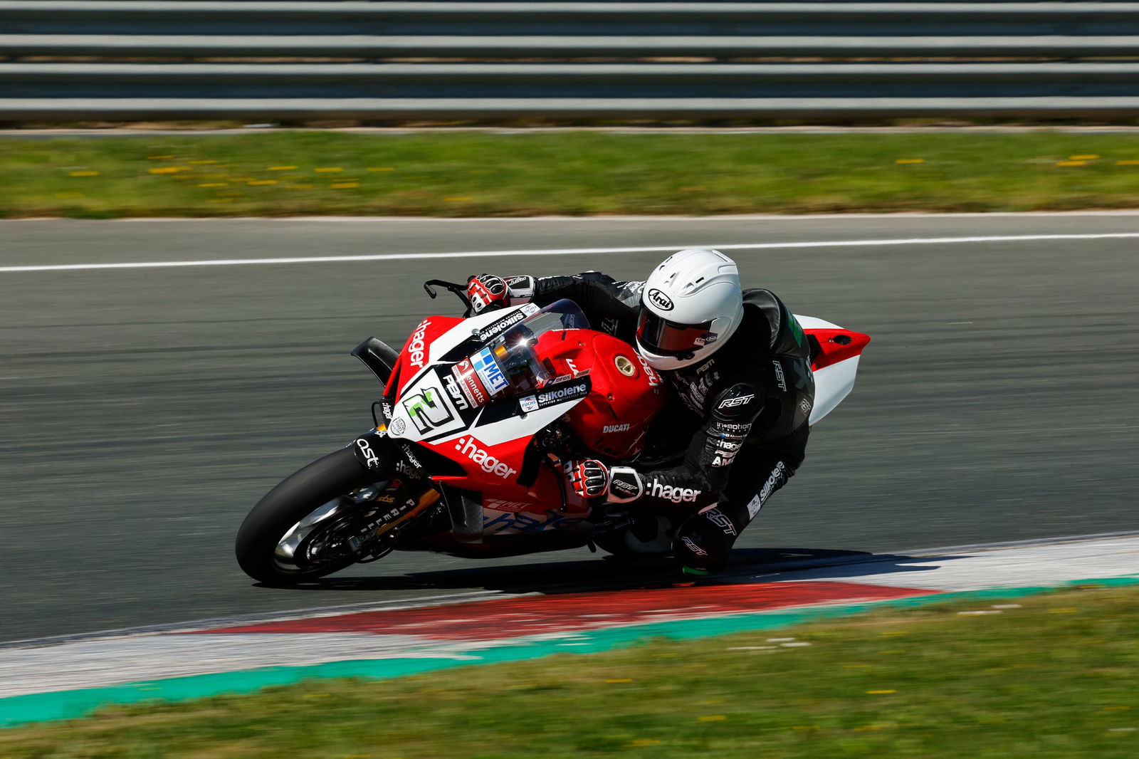 Glenn Irwin, day 2, Navarra, Test, Ducati, 7 April ,2025,BSB